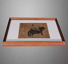 鄂尔多斯市书画装裱配框服务案例